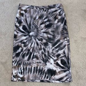 Margaret O’Leary Tie Dye Pencil Skirt